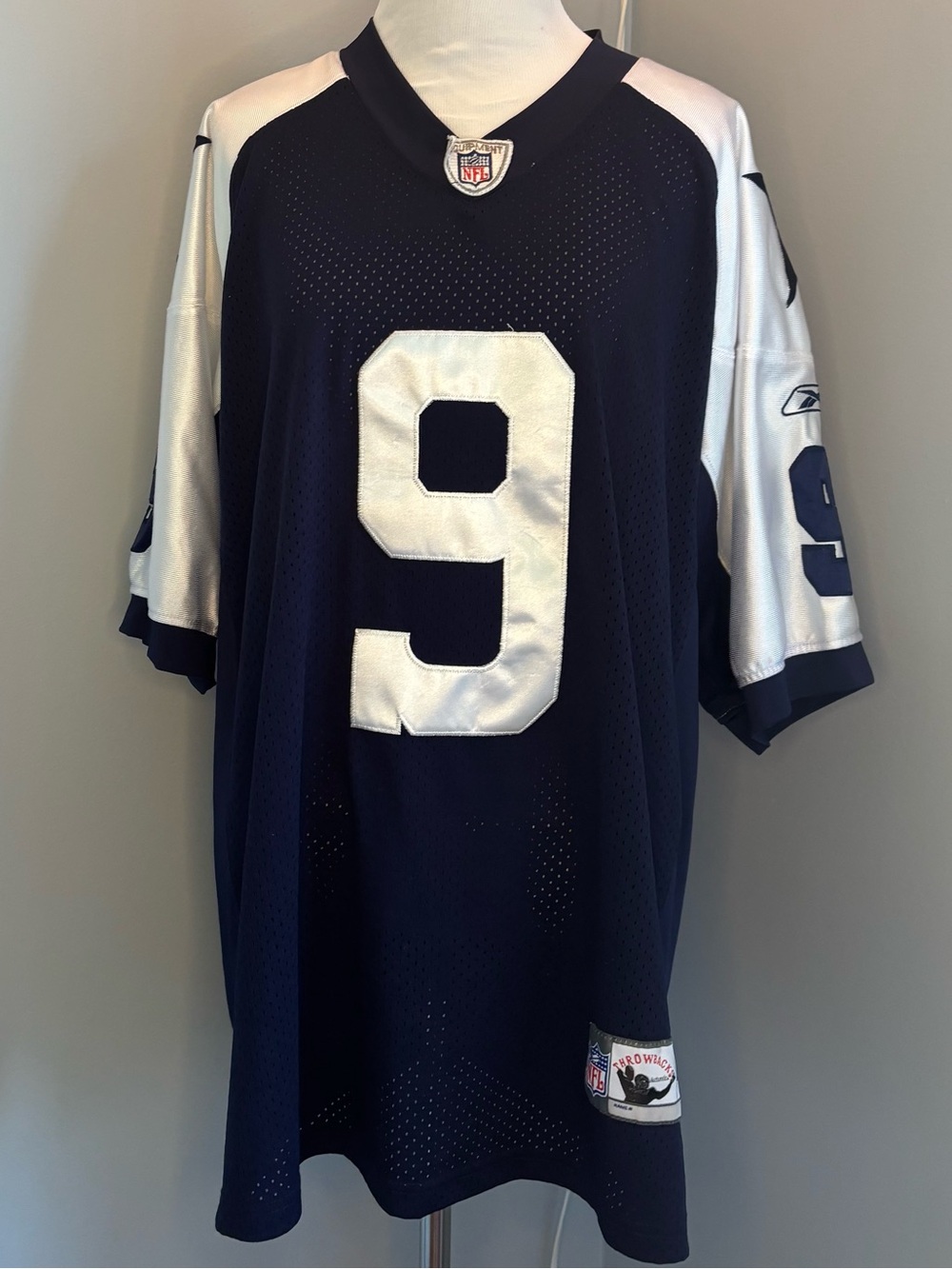 Tony Romo #9 Dallas Cowboys Throwbacks Jersey 48